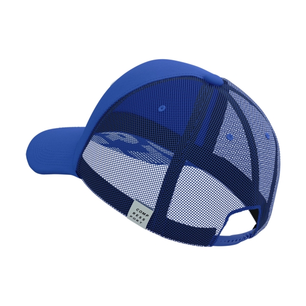 Compressport Trucker Logo Cappello - Dazz Blue/White