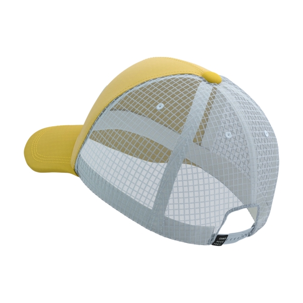 Compressport Trucker Pro Cap - Grey Dawn/Ceylon Yellow