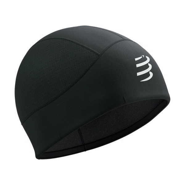Beanies Compressport Hurricane Logo Beanie  Black XHWU8819000