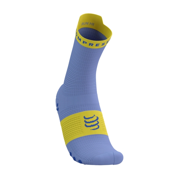 Compressport Pro Racing V4.0 Calze - Jacaranda/Maize