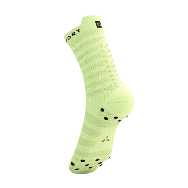 Compressport Pro Racing V4.0 Ultralight Calcetines - Shadow Lime/Black