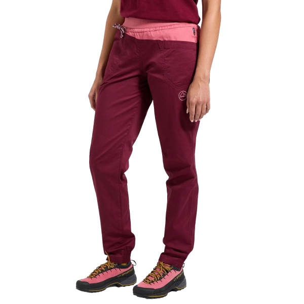 Shorts e Pantaloni Outdoor Donna La Sportiva Tundra Pantaloni  Redwood/Rosebay ZACP071R25P13