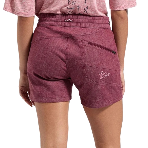 La Sportiva Sierra Rock 5in Pantaloncini - Redwood/Rosebay