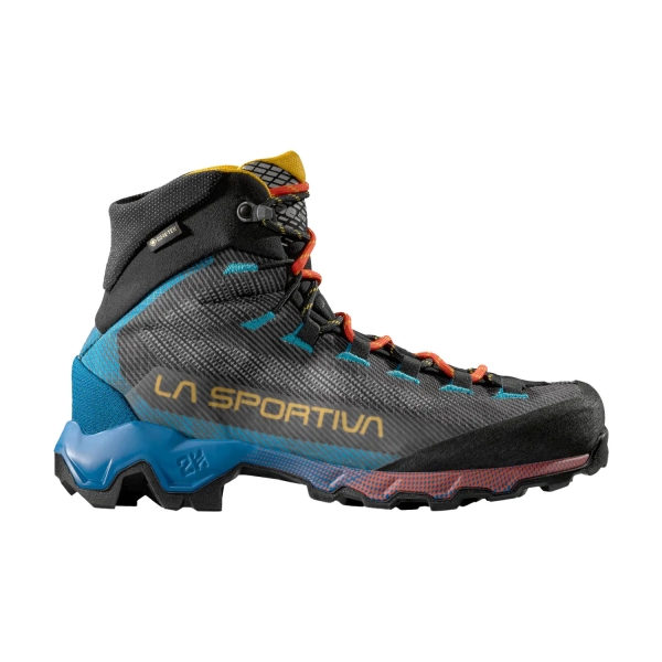 Scarpe Outdoor Uomo La Sportiva Aequilibrium Hike GTX  Carbon/Tropic Blue ZFHS137G00B14