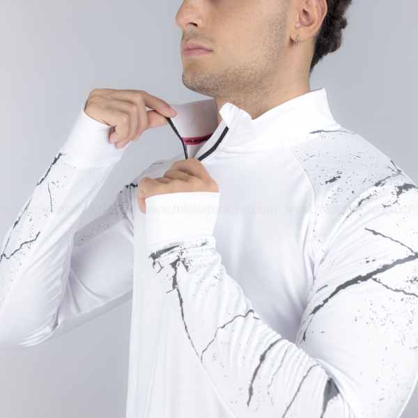 Joma R-Night Graphic Maglia - White/Black
