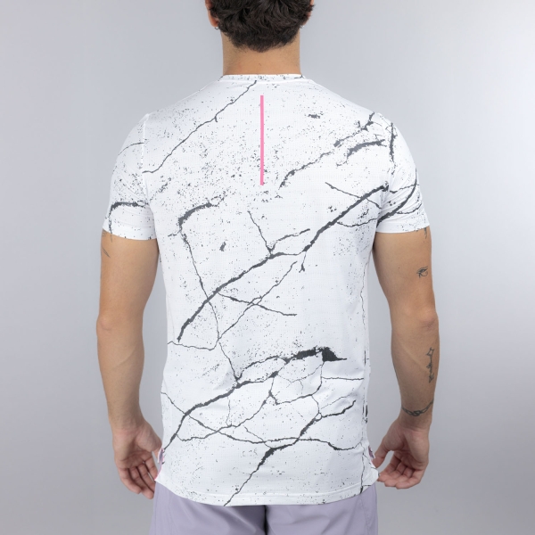 Joma R-Night Graphic Maglietta - White/Black