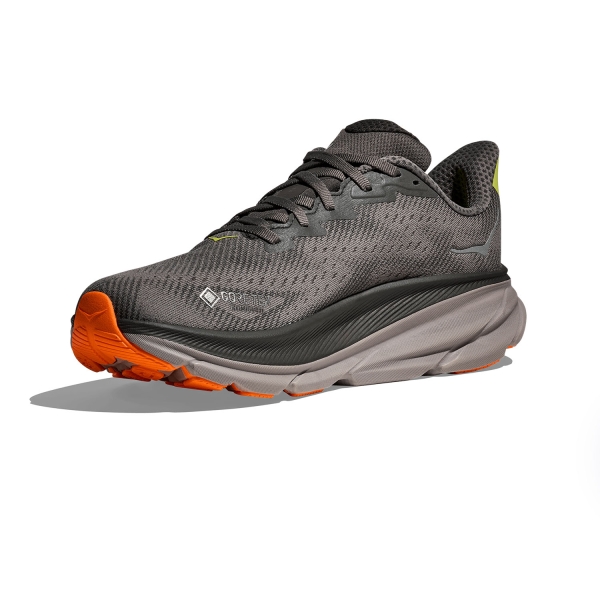 Hoka Clifton 9 GTX - Asphalt Grey/Gravel