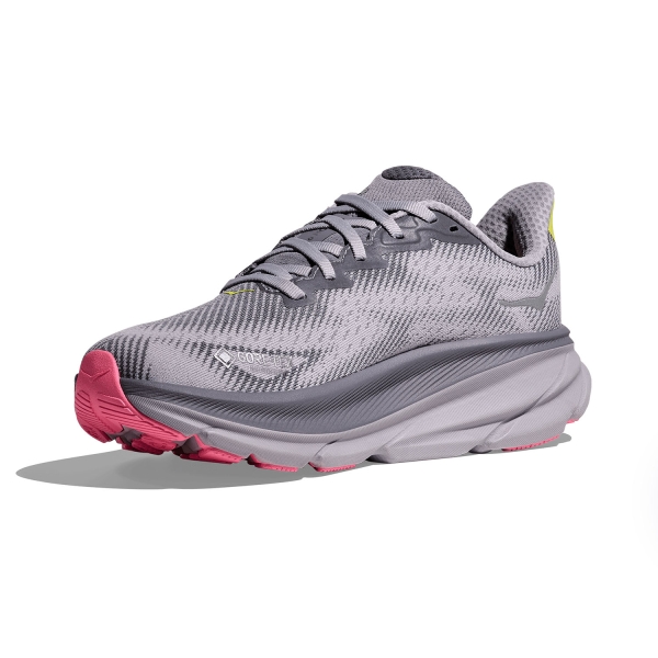 Hoka Clifton 9 GTX - Grey Skies/Foggy Grey