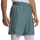 Under Armour Woven Split 9in Pantaloncini - Jasper Blue/White