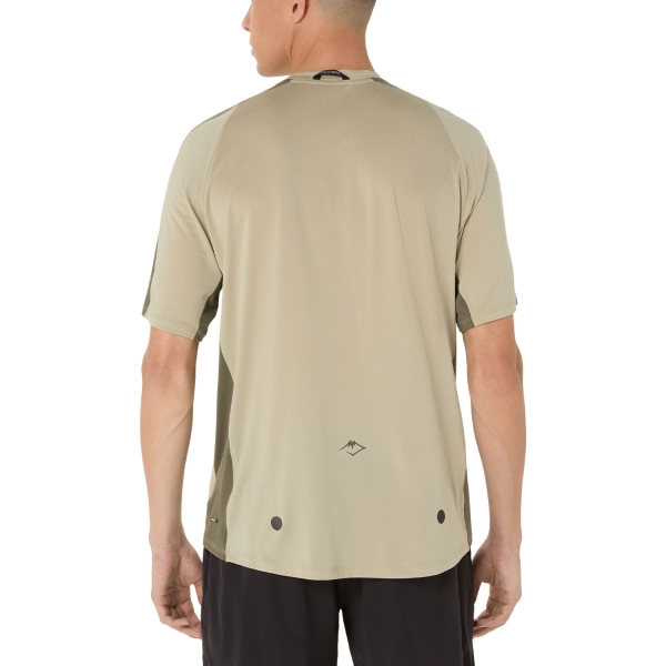Asics Fujitrail Elite Maglietta - Khaki/Mantle Green
