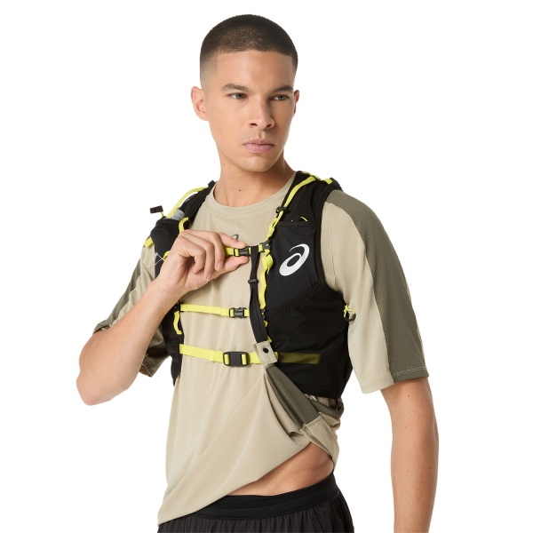 Asics Fujitrail Elite Maglietta - Khaki/Mantle Green