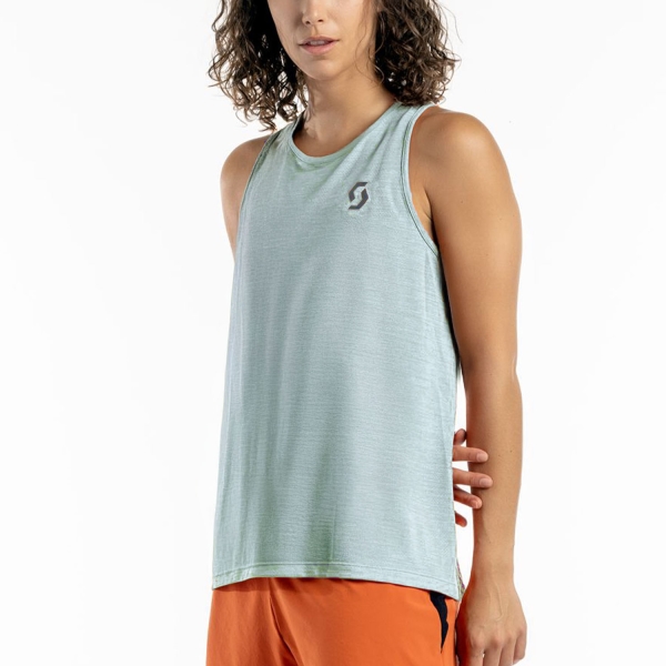 Canotta Running Donna Scott Endurance Canotta  Morning Blue 4032567996