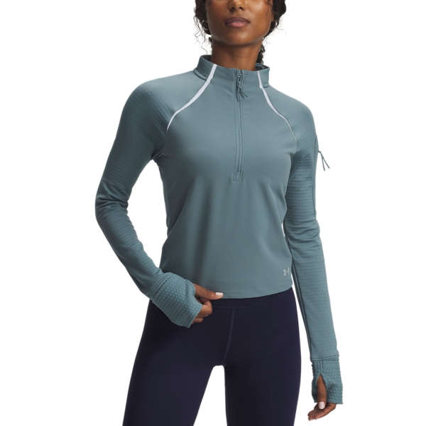Maglia Running Donna Under Armour Velociti Pro Maglia  Jasper Blue/Reflective 60040150587