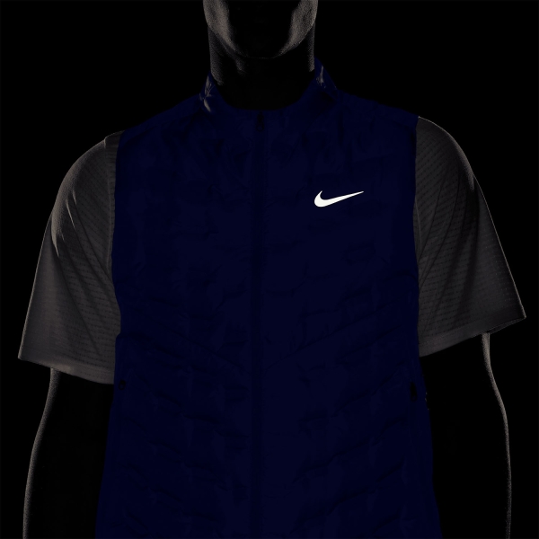 Nike Therma FIT ADV Repel Gilet - Blue Void/Reflective Black