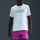 Nike Miler Winterized Maglietta - Pure Platinum/Volt/Reflective Silver