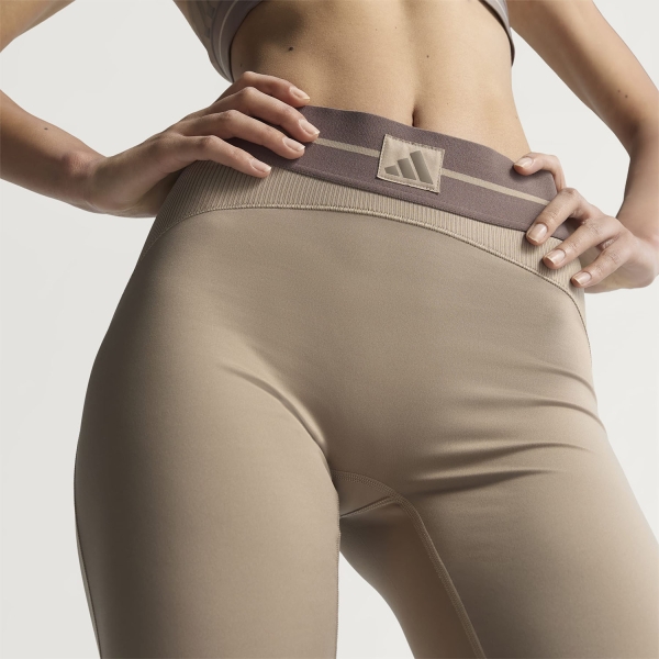 adidas Hyperglam Tights - Chalky Brown/Earth Strata