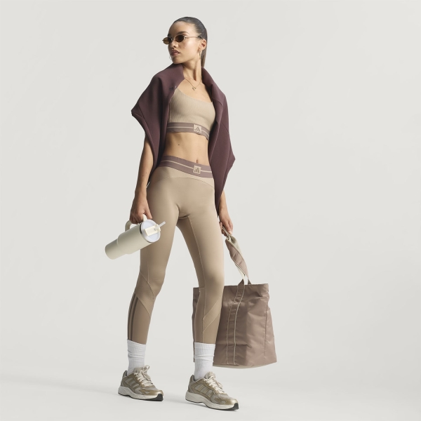 adidas Hyperglam Tights - Chalky Brown/Earth Strata