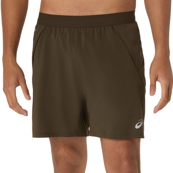 Pantaloncino Running Uomo ASICS Road 7in Pantaloncini  Brown Stone 2011D248200