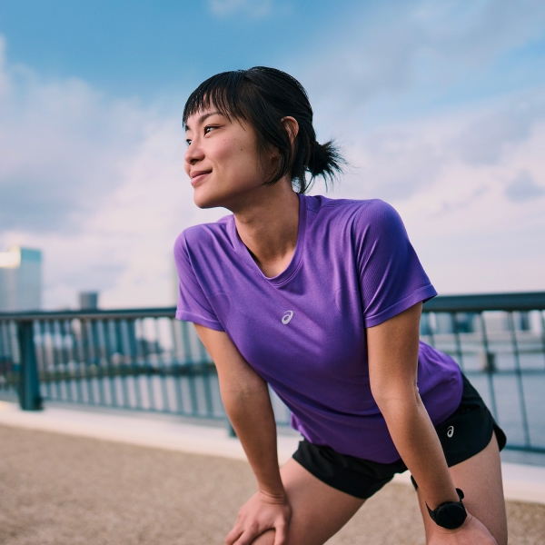 ASICS Road Pro Camiseta - Edo Purple