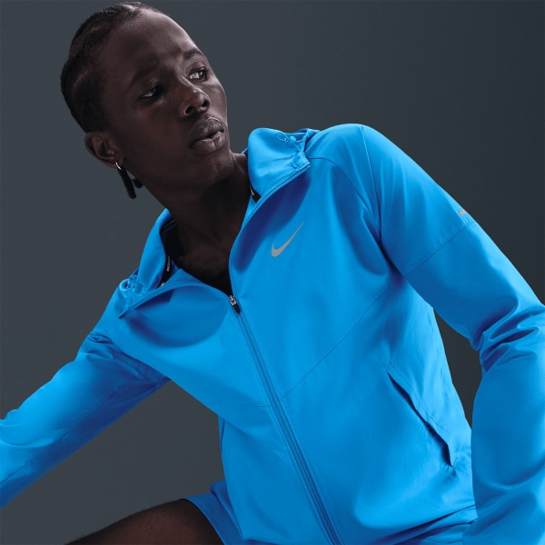 Nike Repel Miler Giacca - Blue Hero/Reflective Silver