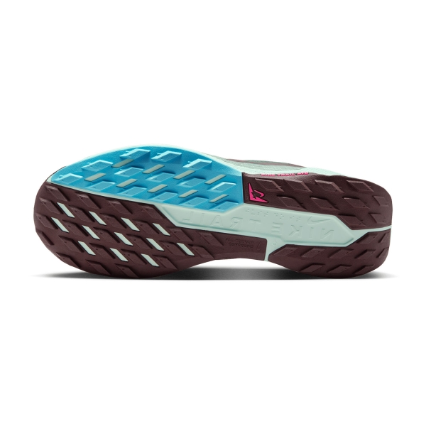 Nike ReactX Pegasus Trail 5 - Clay Green/Burgundy Crush/Bleached Turquoise