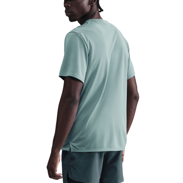 Nike Dri-FIT UV Run Division Miler Maglietta - Cannon/Reflective Silver