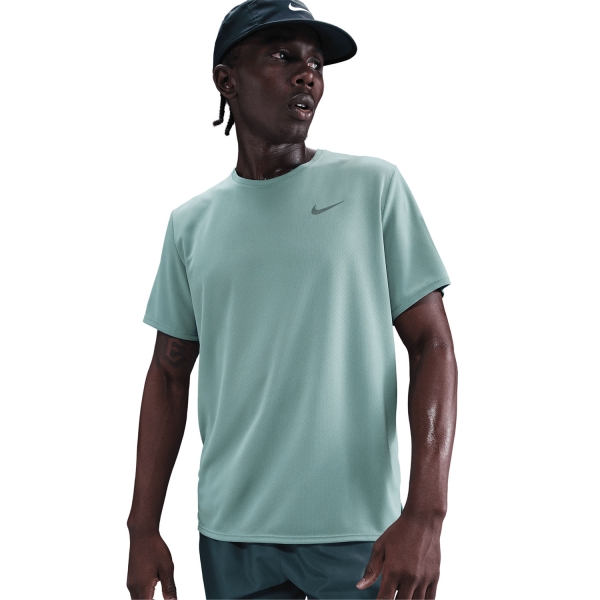 Nike Dri-FIT UV Run Division Miler Maglietta - Cannon/Reflective Silver