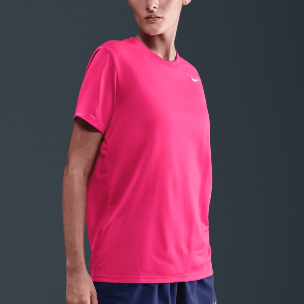 Nike Dri-FIT Swoosh Maglietta - Rush Pink/White