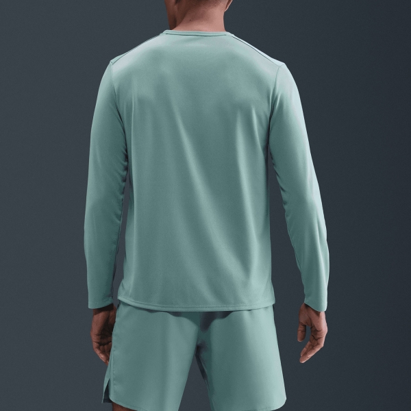 Nike Dri-FIT UV Miler Maglia - Cannon/Reflective Silver