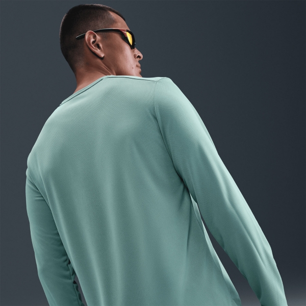 Nike Dri-FIT UV Miler Maglia - Cannon/Reflective Silver
