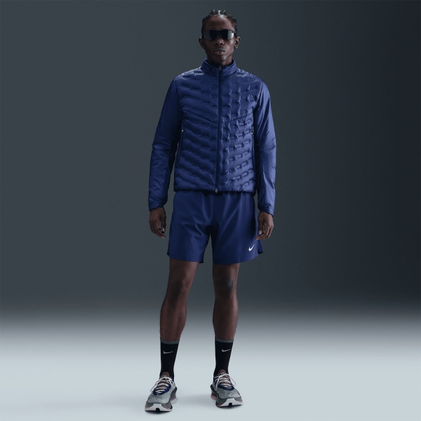 Nike Therma-FIT ADV Repel Giacca - Blue Void/Reflective Black