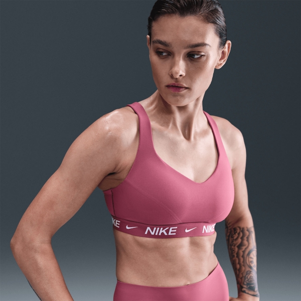 Nike Dri-FIT Indy Reggiseno Sportivo - Sweet Beet