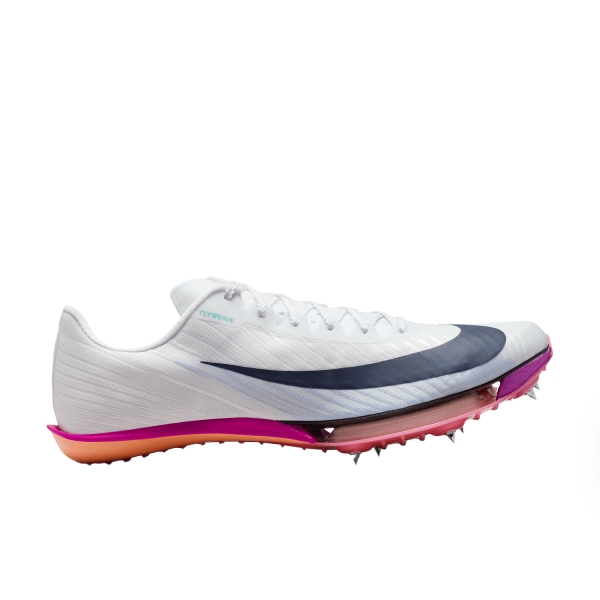 Zapatillas Competición Hombre Nike Air Zoom Maxfly 2  White/Obsidian/Bright Crimson/Hyper Turquoise FD8395100