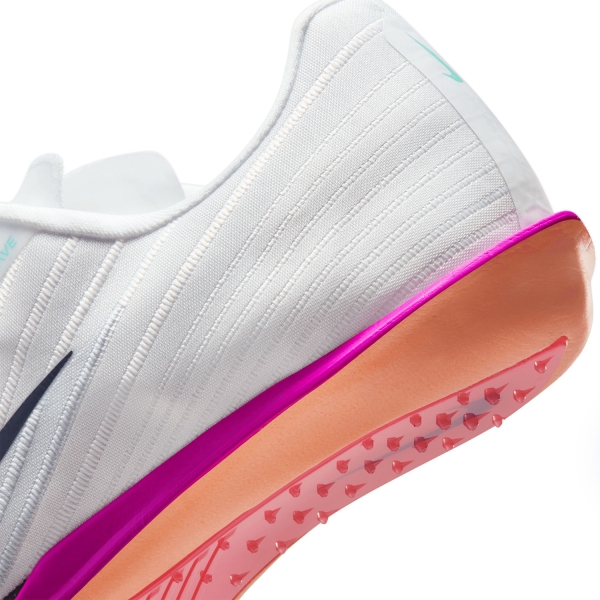 Nike Air Zoom Maxfly 2 - White/Obsidian/Bright Crimson/Hyper Turquoise