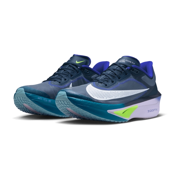 Nike Zoom Fly 6 - Obsidian/White/Persian Violet/Volt