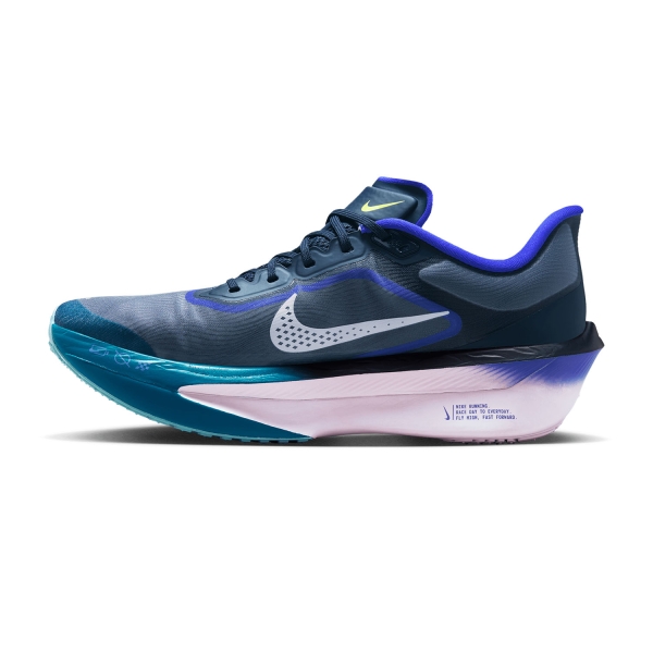 Nike Zoom Fly 6 - Obsidian/White/Persian Violet/Volt