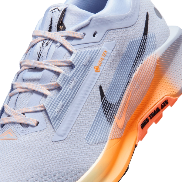 Nike ReactX Pegasus Trail 5 GTX - Ghost/Black/Malt/Orange Pulse