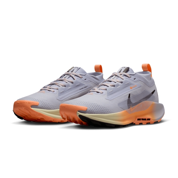 Nike ReactX Pegasus Trail 5 GTX - Ghost/Black/Malt/Orange Pulse