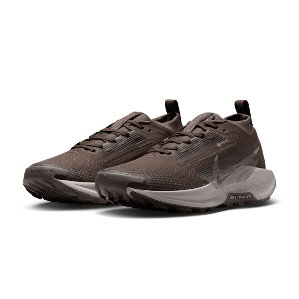 Nike ReactX Pegasus Trail 5 GTX - Ironstone/College Grey/Velvet Brown