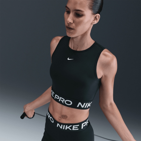 Nike Pro 365 Top - Seaweed/White