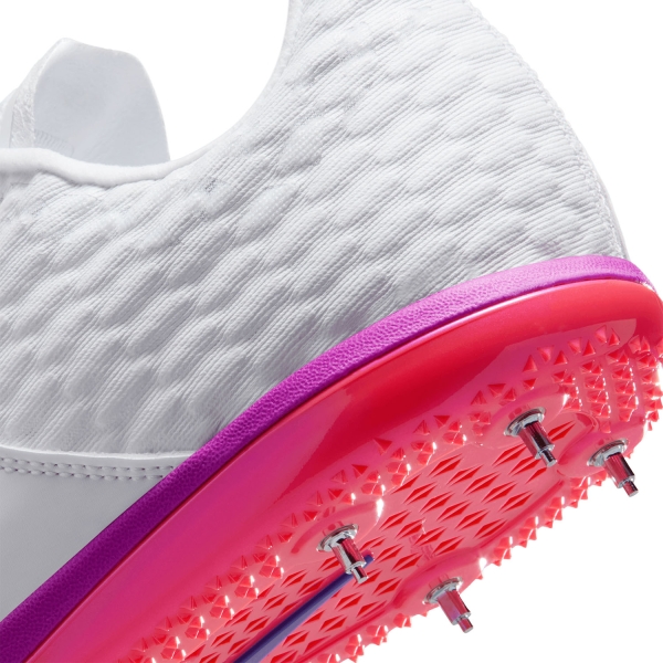 Nike High Jump Elite - White/Obsidian/Bright Crimson