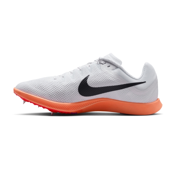 Nike Zoom Rival Distance - White/Obsidian/Bright Crimson/Hyper Turquoise