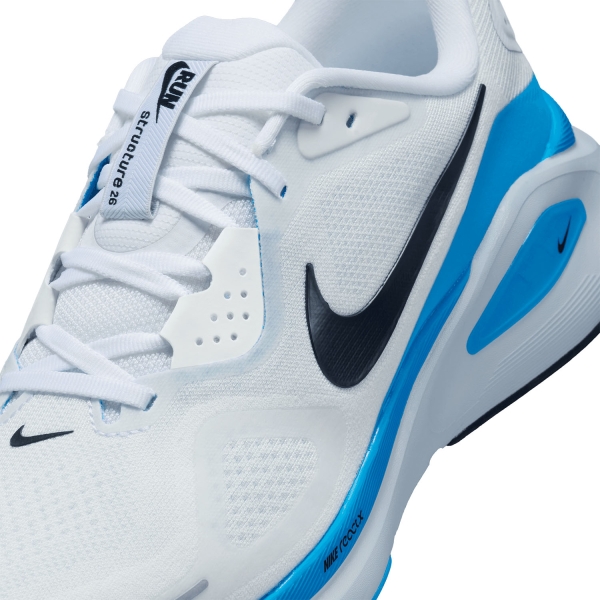 Nike Structure 26 - White/Black/Blue Hero/Pure Platinum