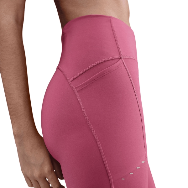 Nike Swift 7/8 Tights - Sweet Beet/Reflective Silver