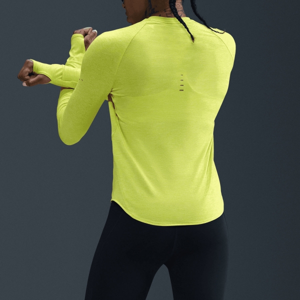Nike Dri-FIT Swift Maglia - Cyber/Heather/Reflective Silver
