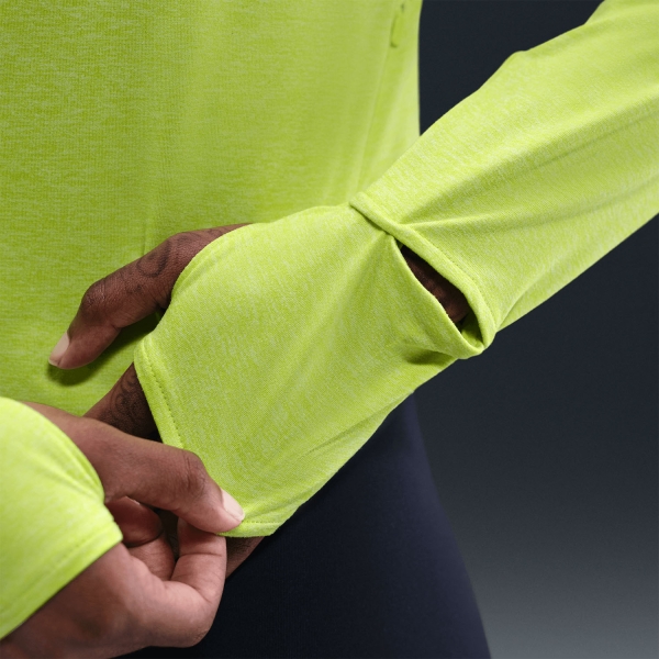 Nike Dri-FIT Swift Maglia - Cyber/Heather/Reflective Silver