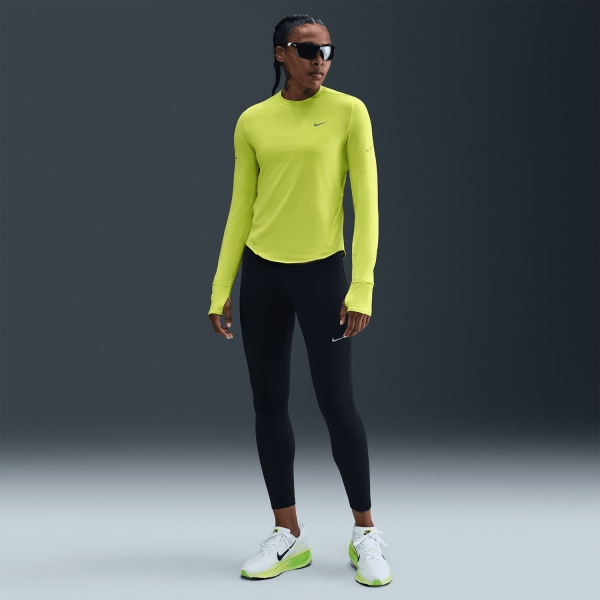 Nike Dri-FIT Swift Maglia - Cyber/Heather/Reflective Silver