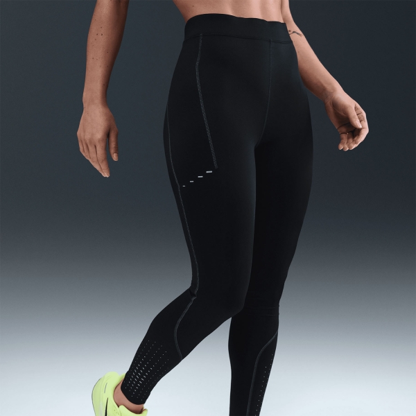 Nike Swift Therma-FIT ADV 7/8 Tights - Black/Dark Smoke Grey