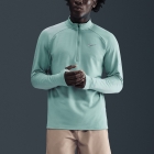 Nike Stride Therma-FIT Maglia - Cannon/Reflective Silver