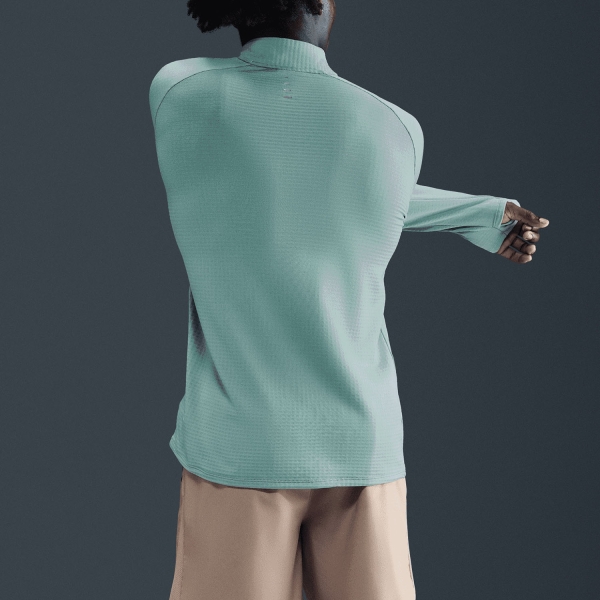 Nike Stride Therma-FIT Maglia - Cannon/Reflective Silver